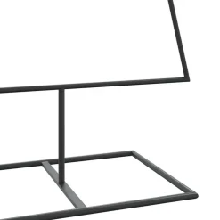 vidaXL - Kerstdecoratie kerstboom 65x60x150 cm - Zwart - Staal