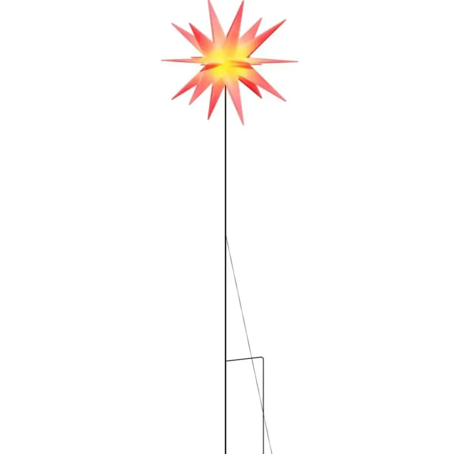 vidaXL - Kerstverlichting - Rood