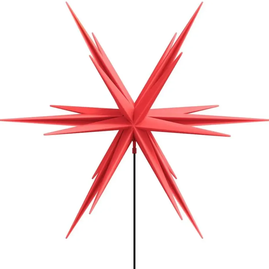 vidaXL - Kerstverlichting - Rood