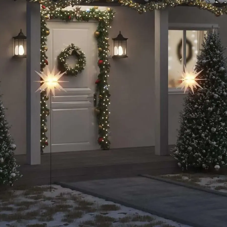 vidaXL - Kerstverlichting - Wit