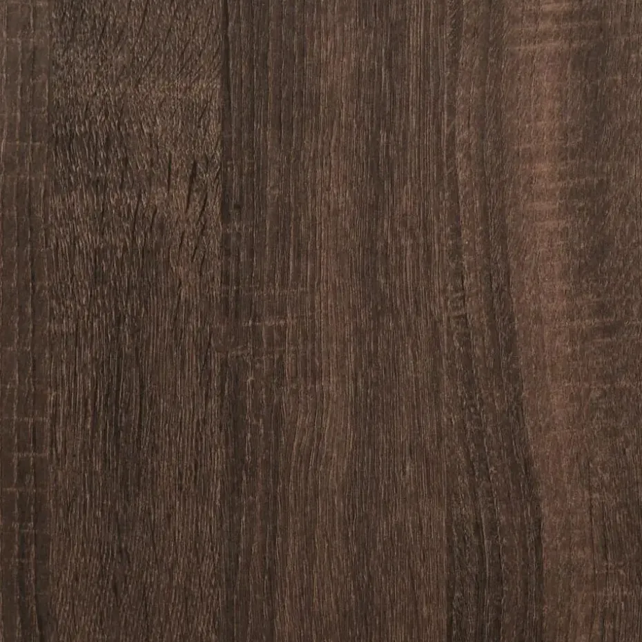 vidaXL - Keukentrolley - Bruin - Bewerkt hout