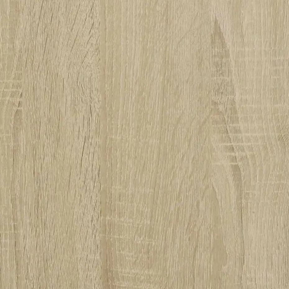 vidaXL - Kolomkast met 2 deuren 2 vakken - Sonoma eiken - Hout - 30x30x190 cm