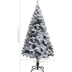 vidaXL - Kunstboom - Groen - 150 x 95 cm