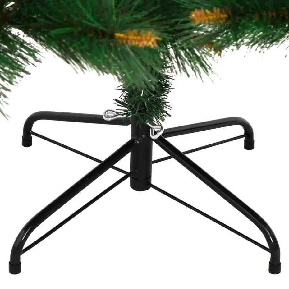 vidaXL - Kunstkerstboom - Groen - 210 cm