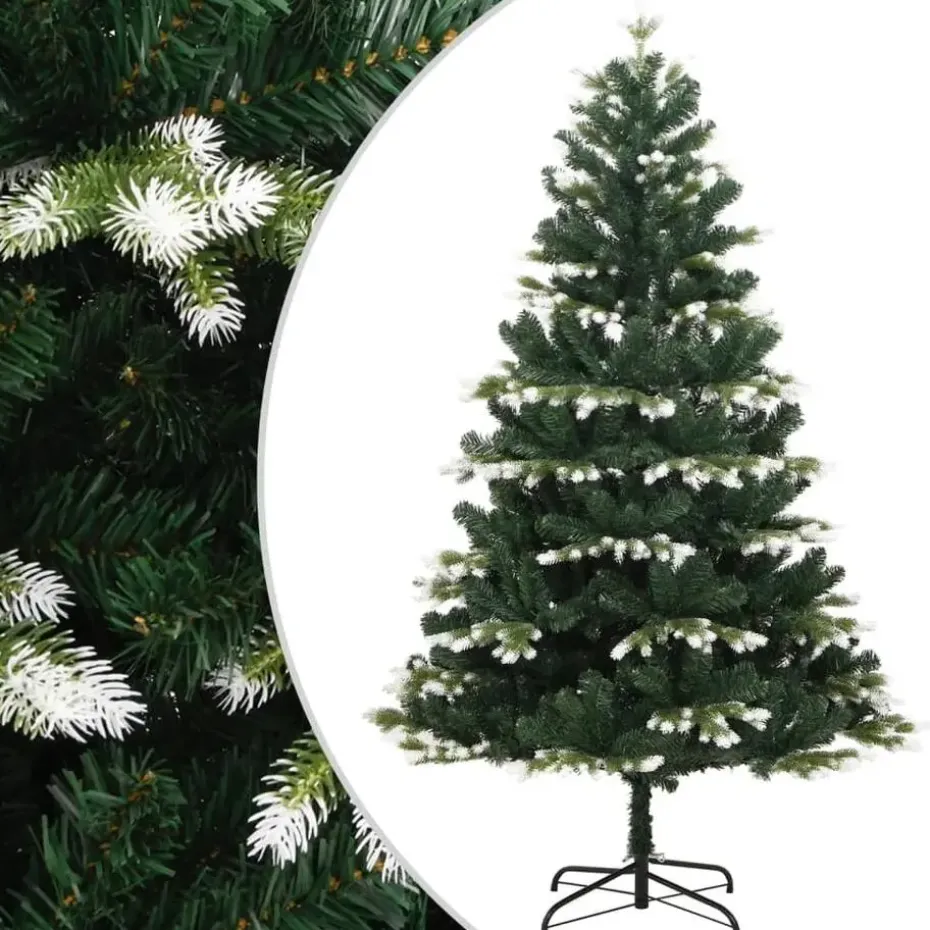 vidaXL - Kunstkerstboom - Groen - 210 cm