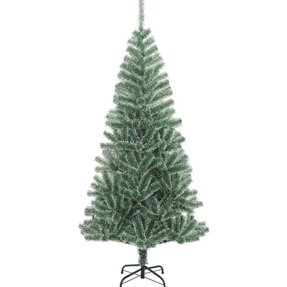 vidaXL - Kunstkerstboom - Groen - 210 cm