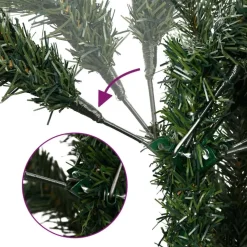 vidaXL - Kunstkerstboom - Groen - 180 cm