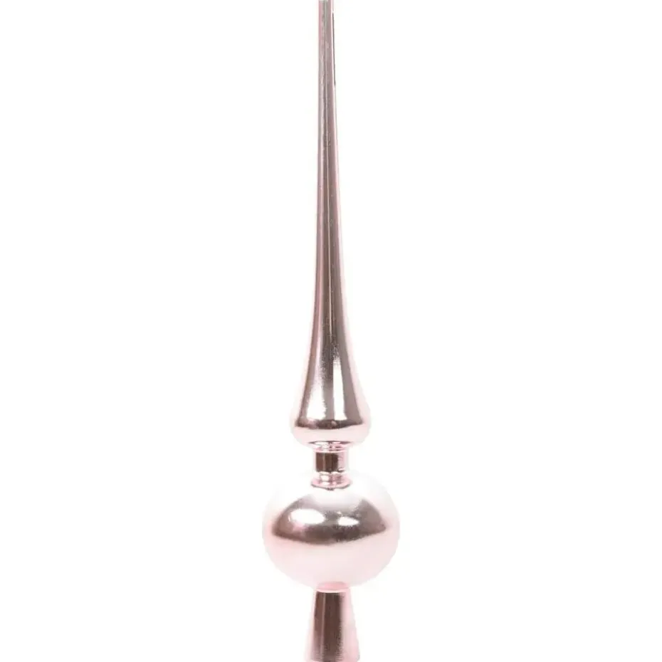 vidaXL - Kunstkerstboom met roze ballen 180 cm - Groen en wit - PVC en hout