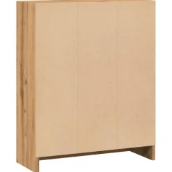 vidaXL - 2-laags kleine Boekenkast - Artisanaal eiken - Hout - 60x24x76 cm