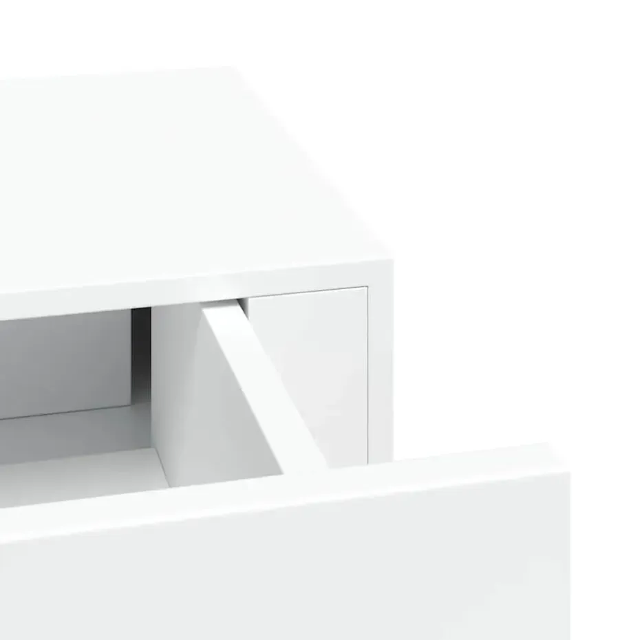 vidaXL - Ladeschap - Wit - MDF