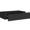 vidaXL - Ladeschap - Zwart - MDF