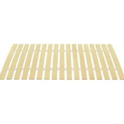 vidaXL - Lattenbodem met 17 latten - Bruin - Hout - 80 x 200 cm