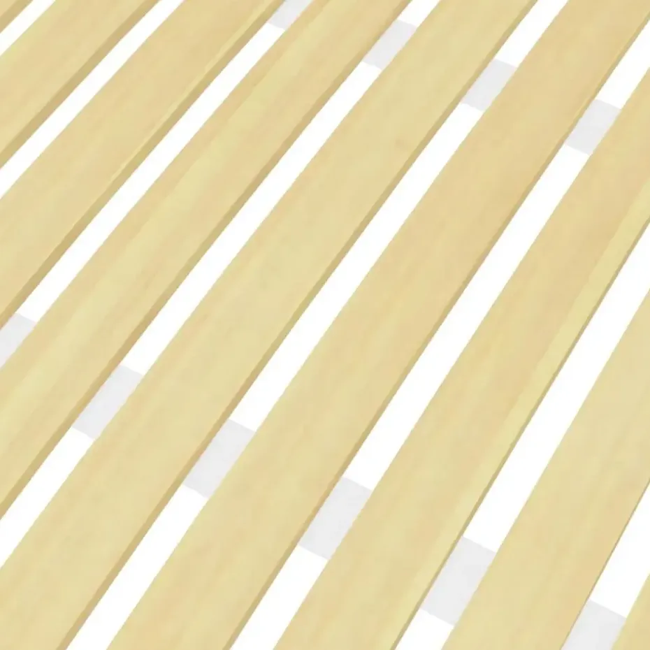 vidaXL - Lattenbodem met 17 latten - Bruin - Hout - 80 x 200 cm
