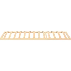 vidaXL - Lattenbodem met 13 latten - Bruin - Hout - 80 x 200 cm