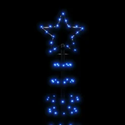 vidaXL - Led-kerstboom - Blauw - 300 cm