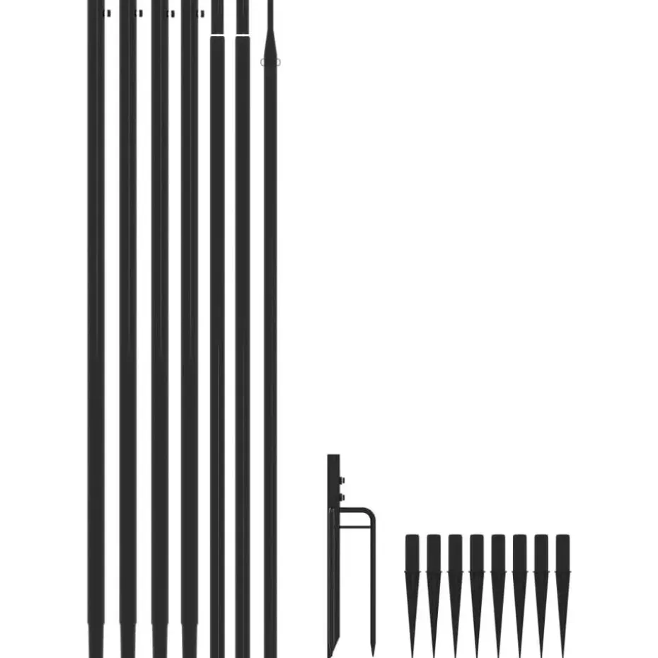 vidaXL - Led-kerstboom - Wit - 800 x 230 cm