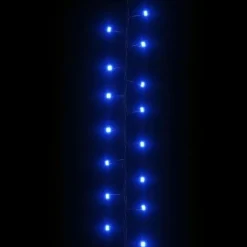 vidaXL - Led-slinger - Blue and dark green - 13 m