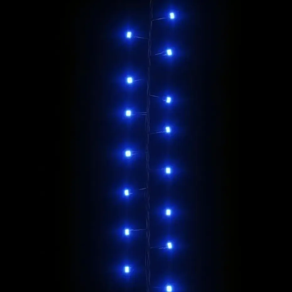 vidaXL - Led-slinger - Blue and dark green - 13 m
