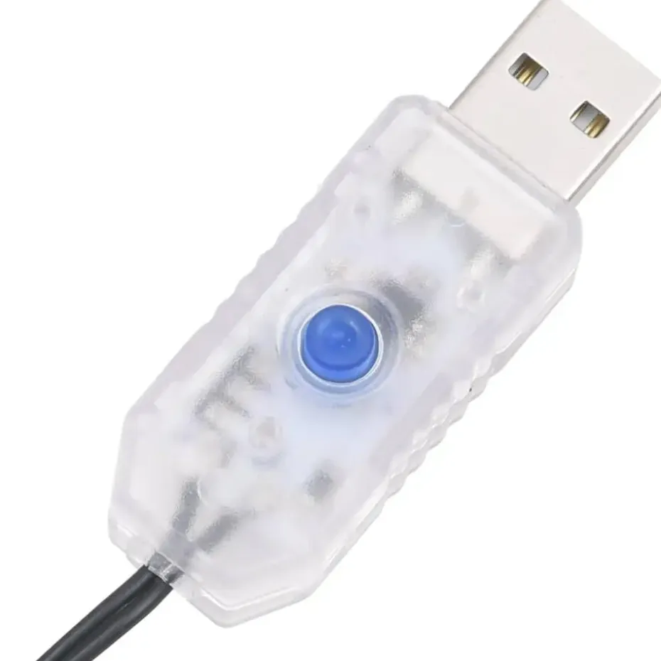 vidaXL - Led-slinger - Cold white - 30 m