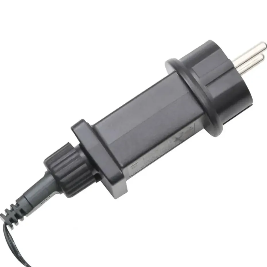 vidaXL - Led-slinger - Multicolour and dark green - 65 m