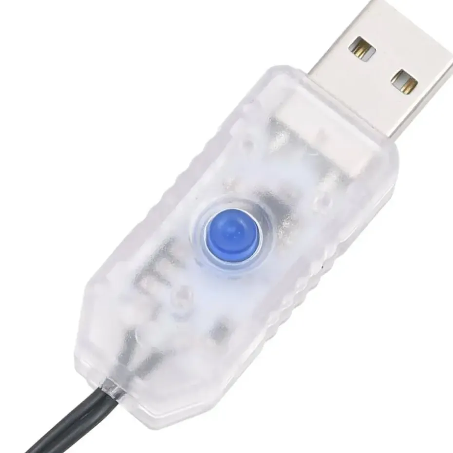 vidaXL - Led-slinger - Pastel multicolour - 15 m