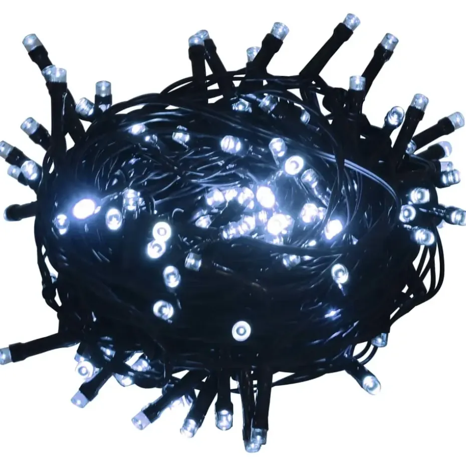 vidaXL - Led-verlichting - Cold white - 200 m