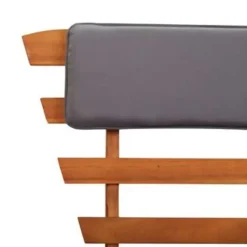 vidaXL - Ligbed - Bruin - Hout