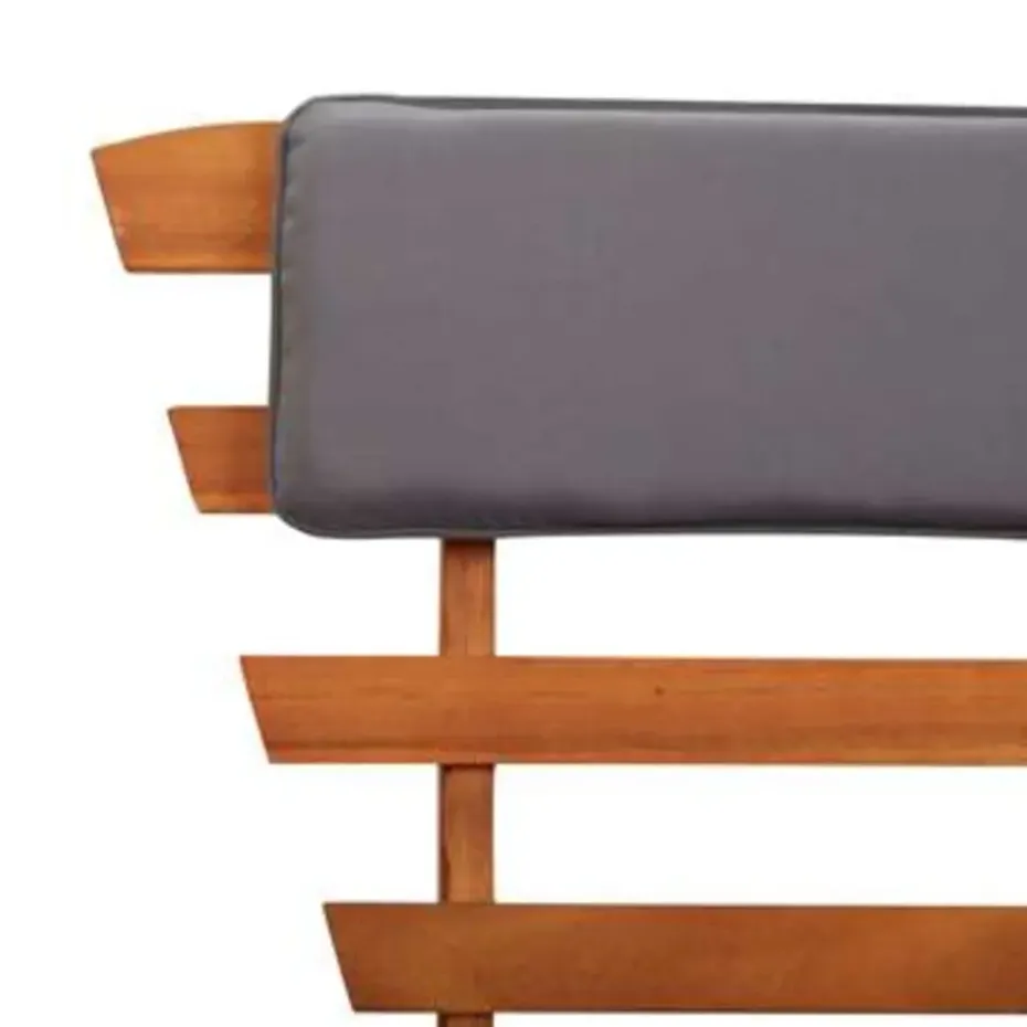 vidaXL - Ligbed - Bruin - Hout