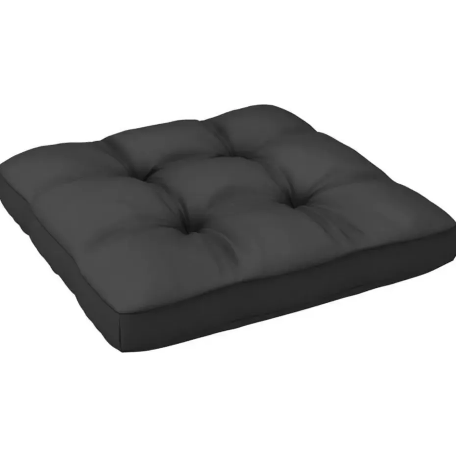 vidaXL - Loungeset - Antraciet - Grenenhout - 4 stuks
