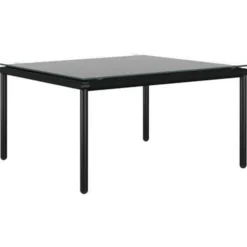 vidaXL - Loungeset - Zwart - PVC