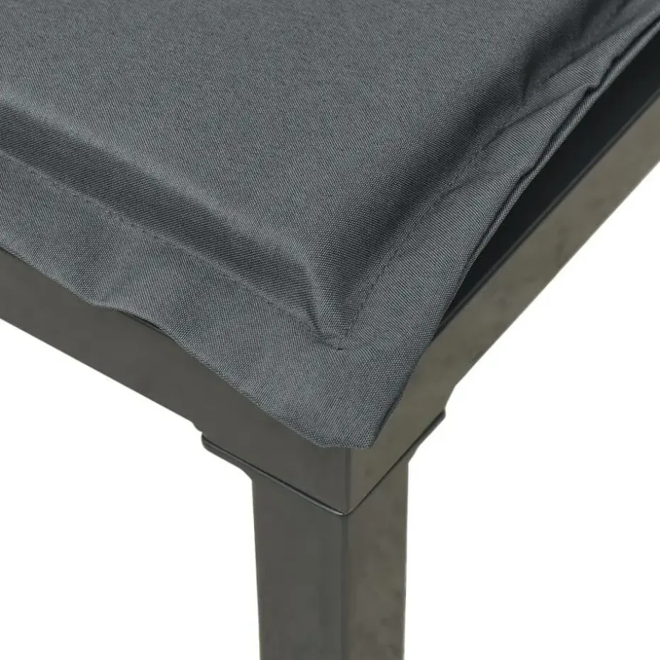 vidaXL - Loungeset - Zwart - Poly rattan