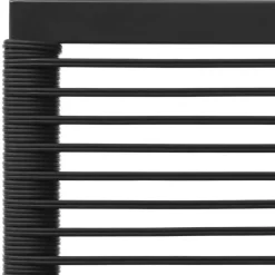 vidaXL - Loungeset - Zwart - Poly rattan