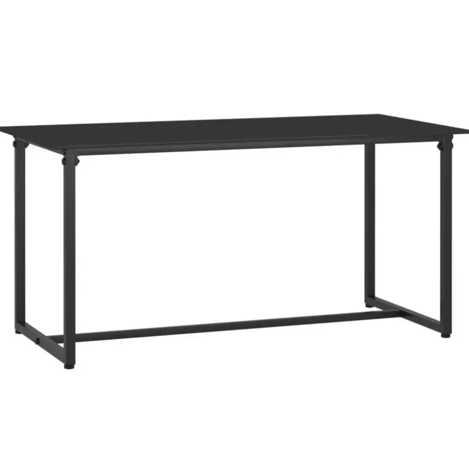 vidaXL - Loungeset - Zwart - Poly rattan