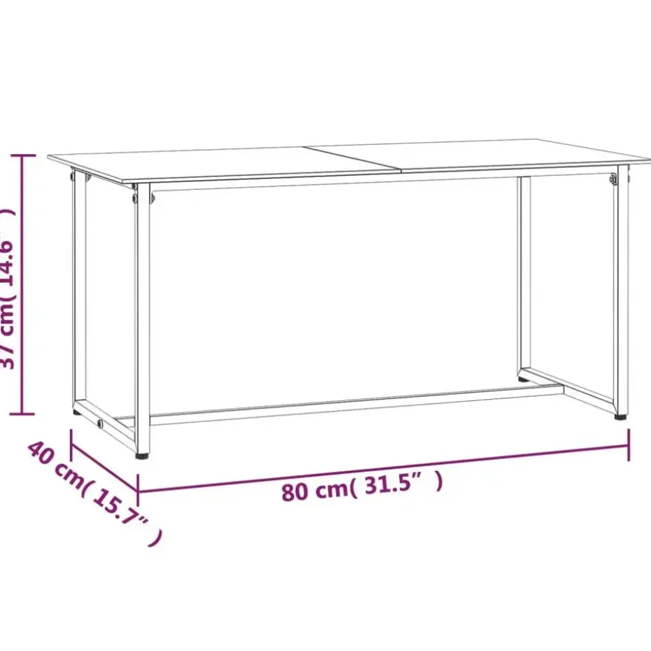 vidaXL - Loungeset - Zwart - Poly rattan