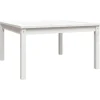 vidaXL - Loungetafel - Wit - Massief grenenhout - 82,5x82,5x45 cm