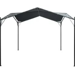vidaXL - Luifel - Antraciet - Stof - 3 x 3 m
