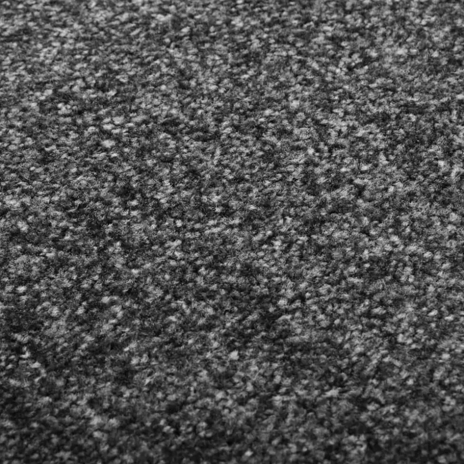 vidaXL - Mat - Antraciet - Stof - 90 x 120 cm