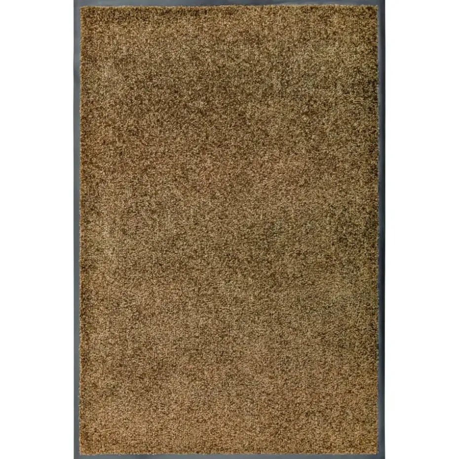 vidaXL - Mat - Bruin - Stof - 60 x 90 cm