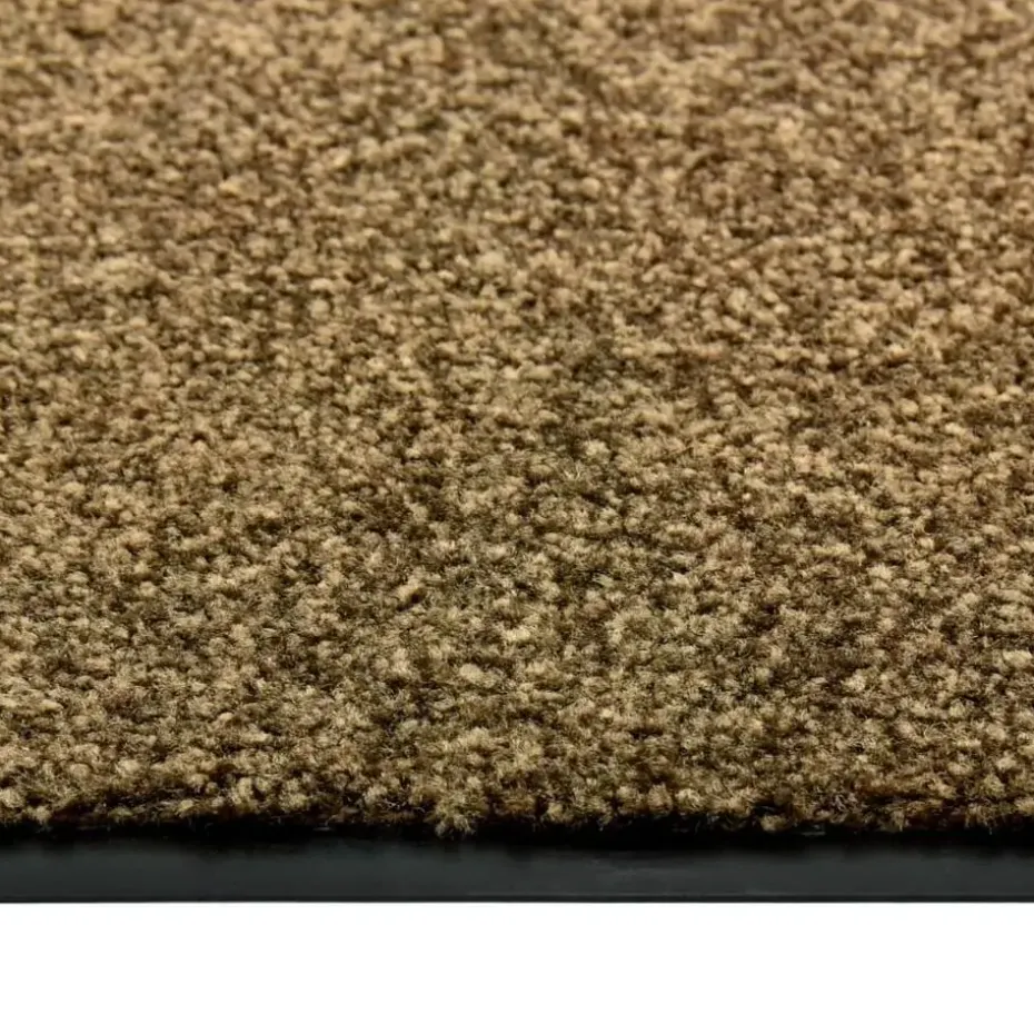 vidaXL - Mat - Bruin - Stof - 60 x 90 cm