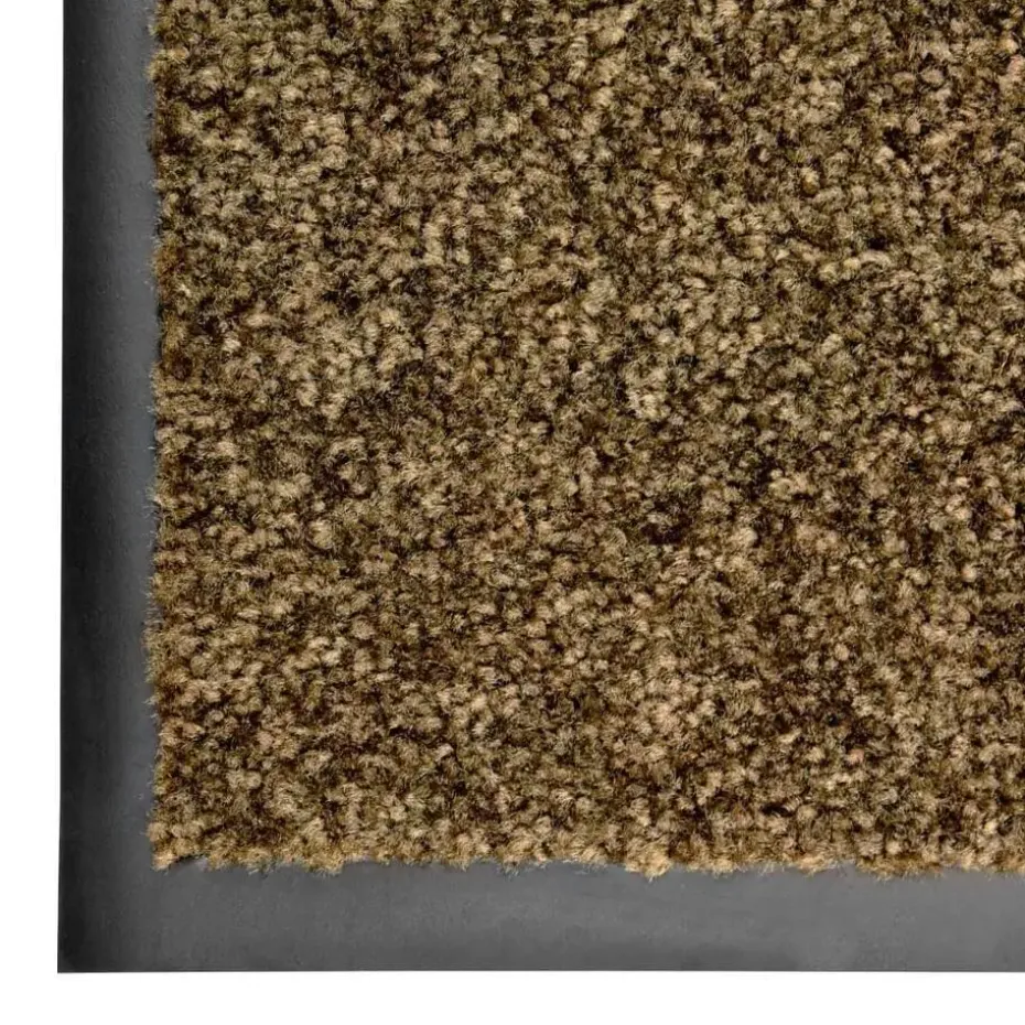 vidaXL - Mat - Bruin - Stof - 60 x 180 cm
