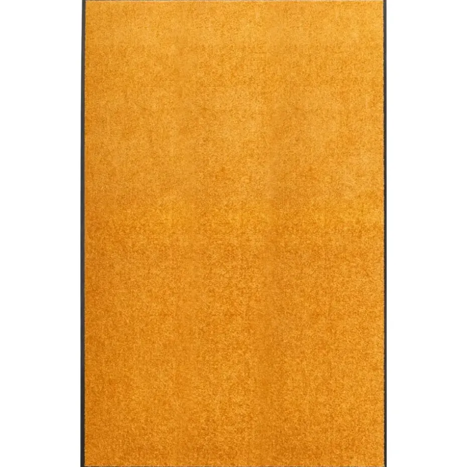 vidaXL - Mat - Oranje - Stof - 120 x 180 cm