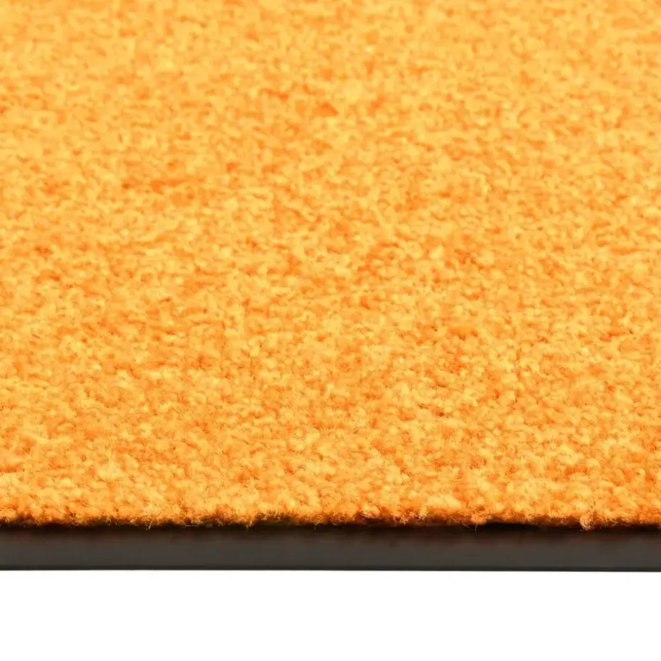 vidaXL - Mat - Oranje - Stof - 120 x 180 cm