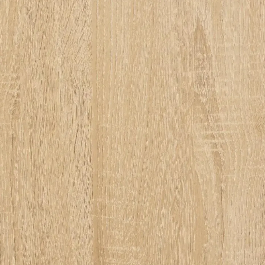 vidaXL - Nachtkastje - Bruin - Bewerkt hout - 2 stuks