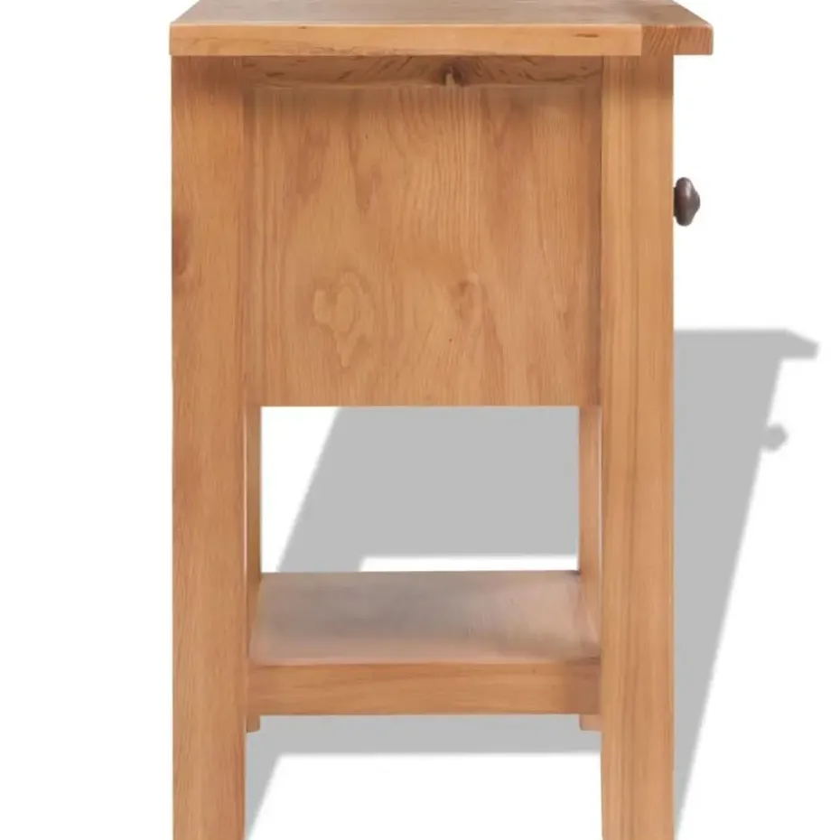vidaXL - Nachtkastje - Bruin - Hout
