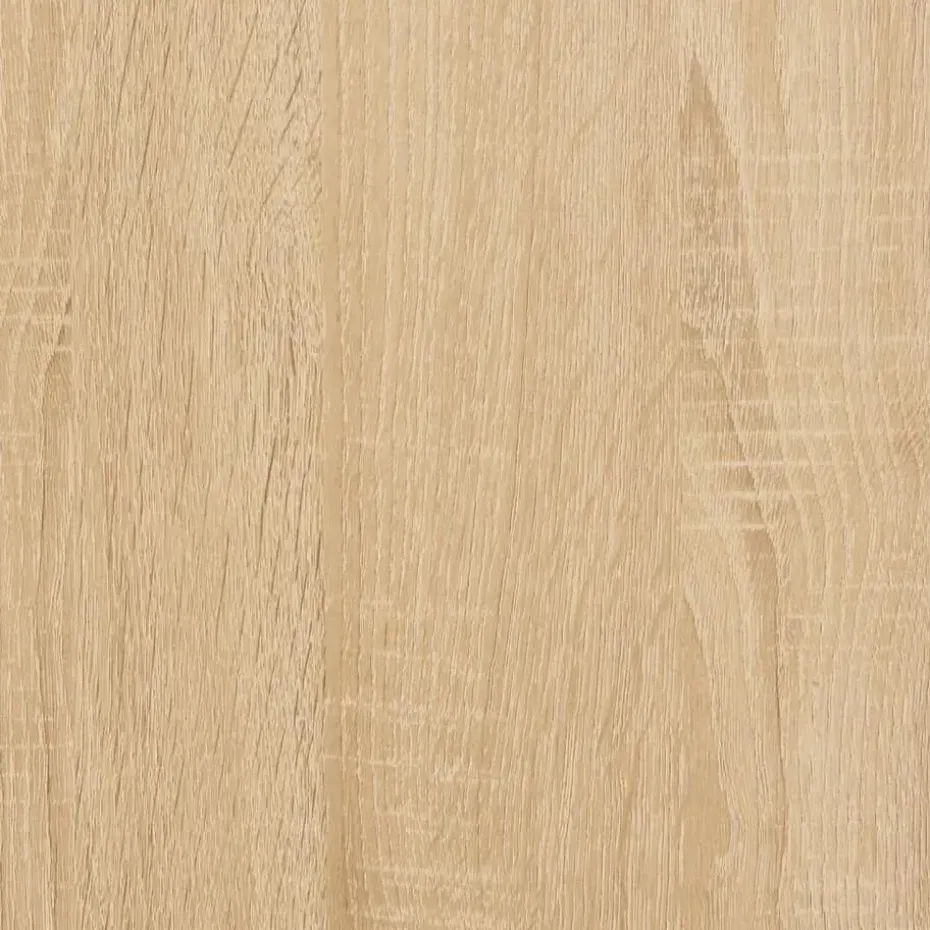 vidaXL - Nachtkastje - Bruin - Bewerkt hout - 2 stuks