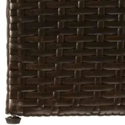 vidaXL - Opbergcontainer Voor Buiten - Bruin - Poly rattan