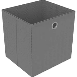 vidaXL - Opbergkast - Zwart - Stof - 9-vaks