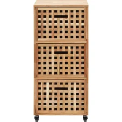 vidaXL - Opbergkastje - Bruin - Hout