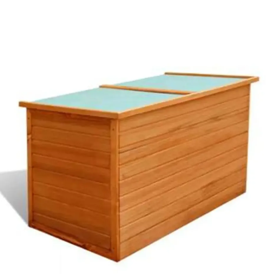 vidaXL - Opbergkist - Bruin - Hout
