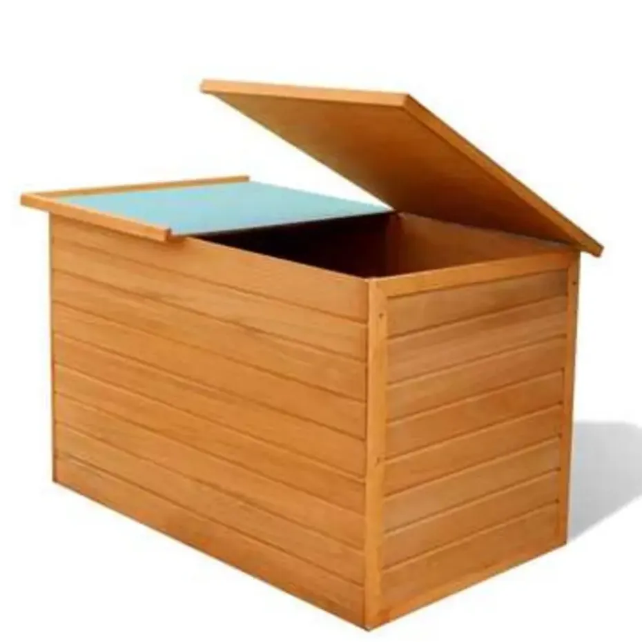 vidaXL - Opbergkist - Bruin - Hout
